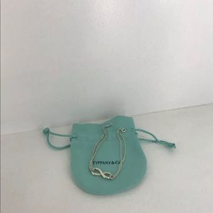 Tiffany & Co.Silver Infinity Double Chain Bracelet